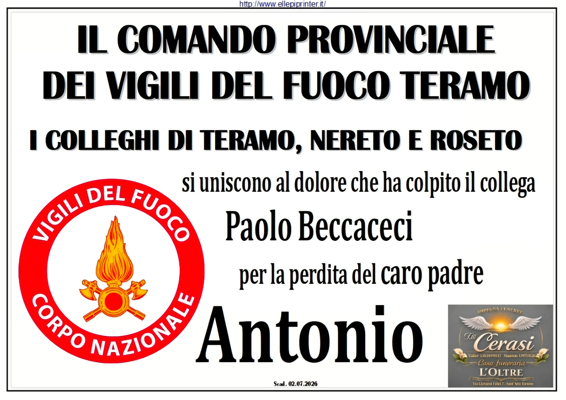 Manifesti di partecipazione — Antonio Beccaceci - Immagine 3