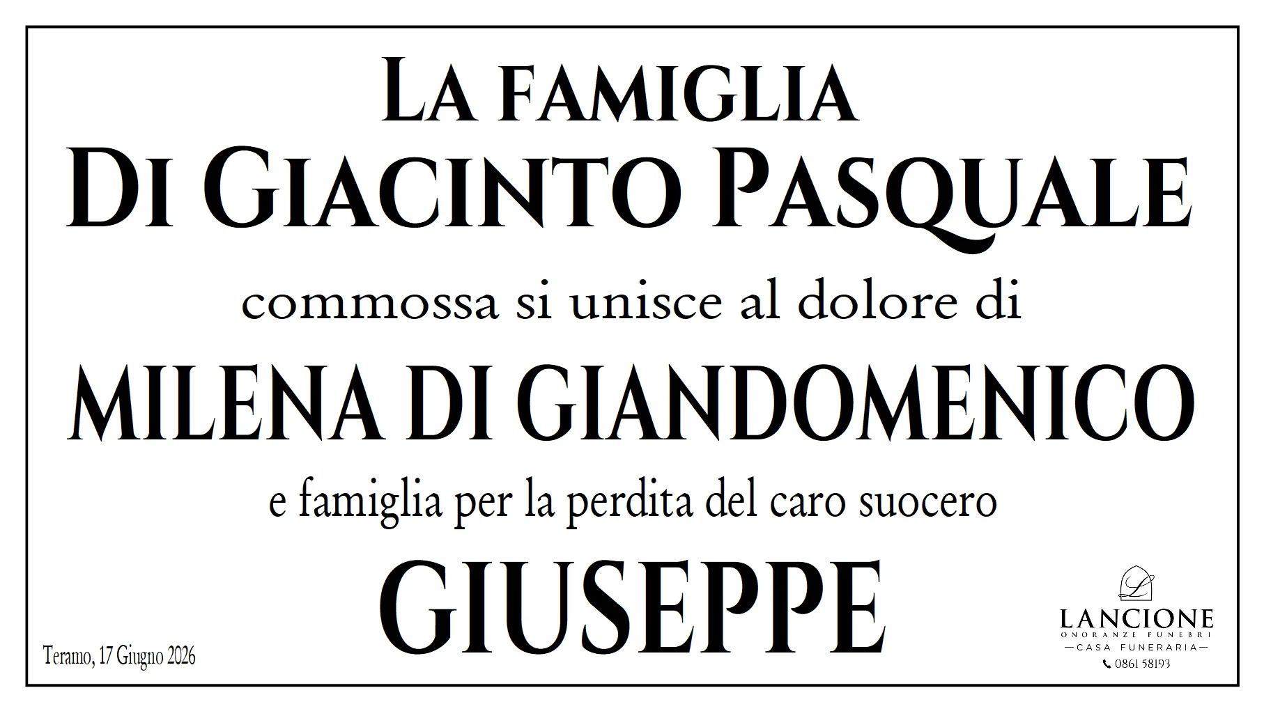 Manifesti di partecipazione — GIUSEPPE  MANCINI - Immagine 2