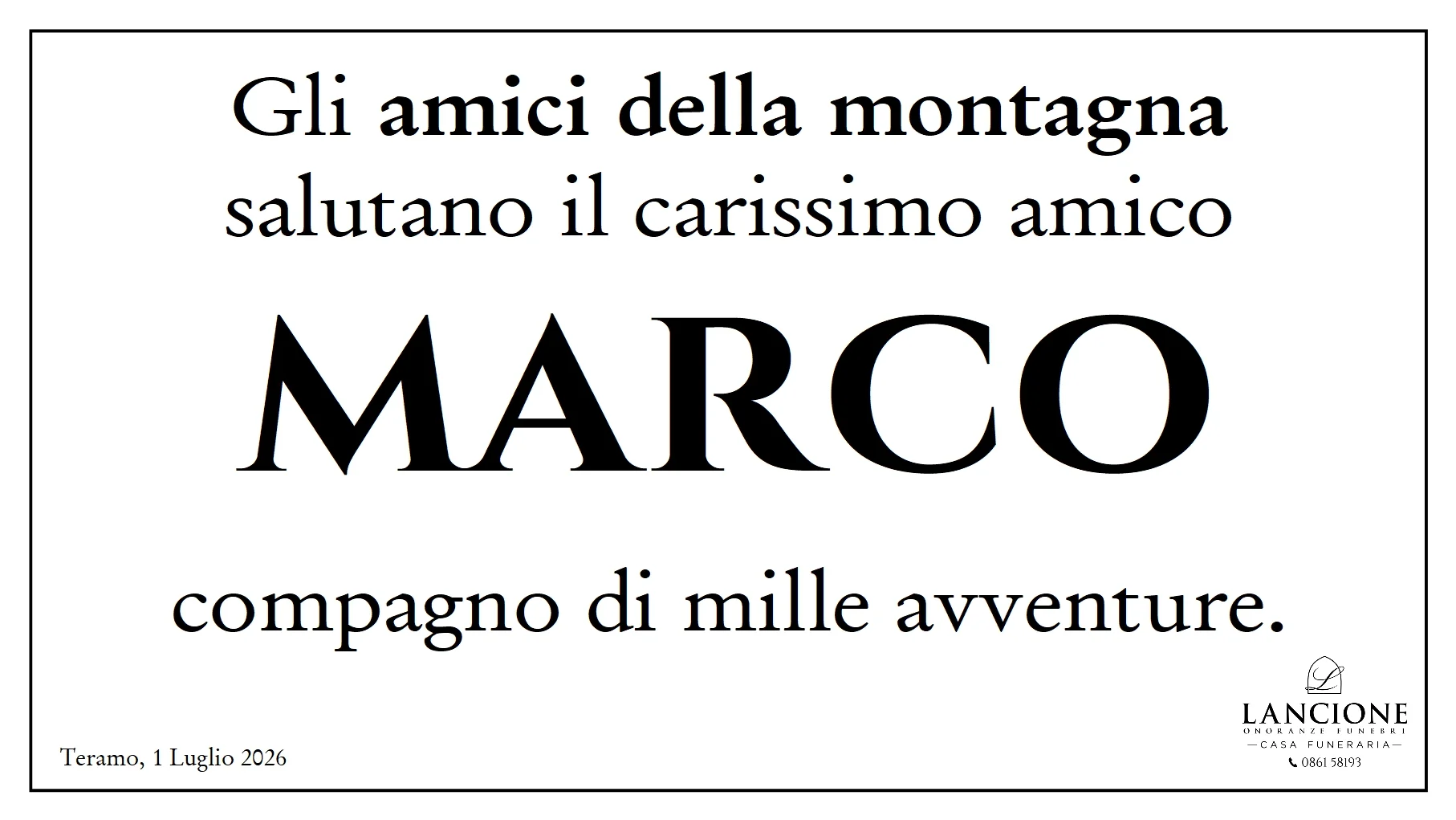 Manifesti di partecipazione — MARCO  AQUILANI  - Immagine 9