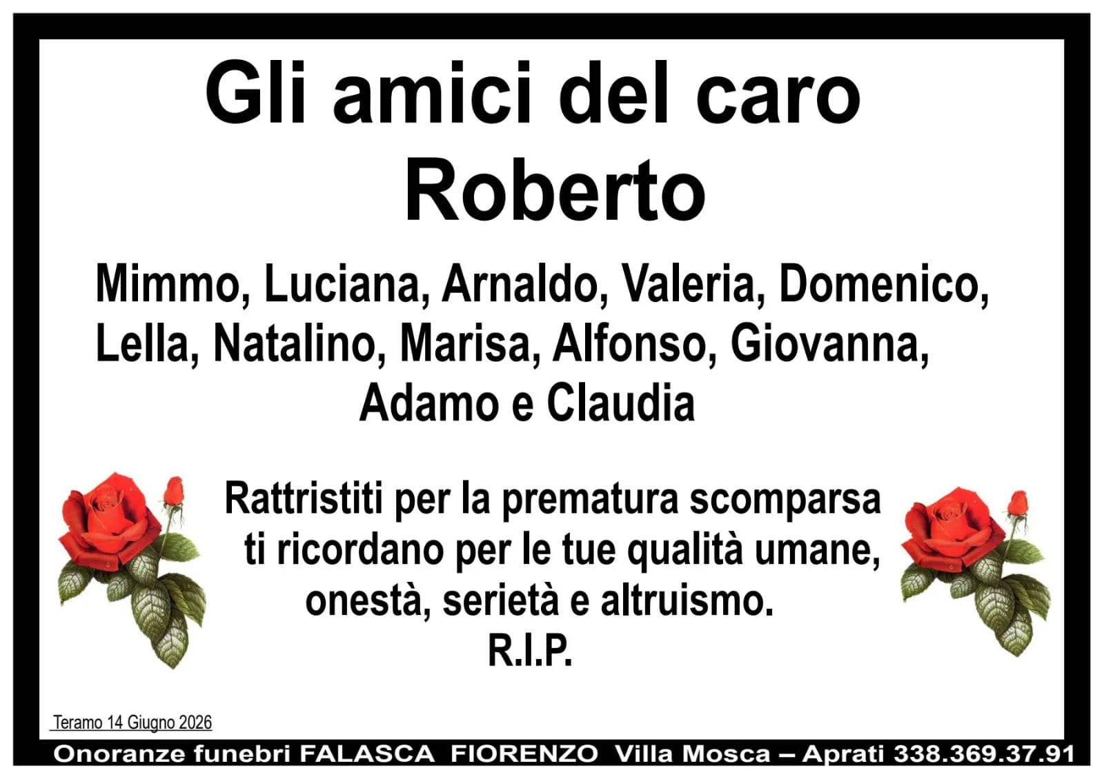 Manifesti di partecipazione — ROBERTO  MARINELLI - Immagine 2